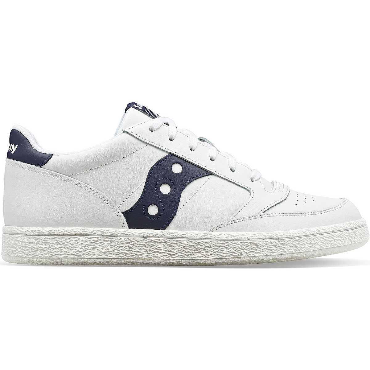 JAZZ COURT PU Blanc | Navy