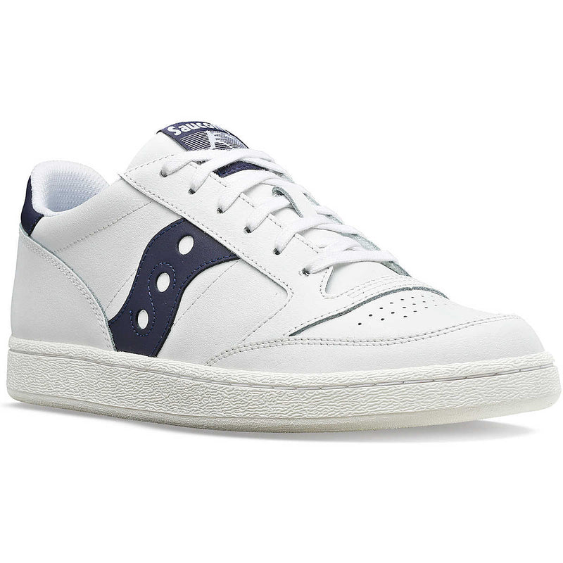 JAZZ COURT PU Blanc | Navy